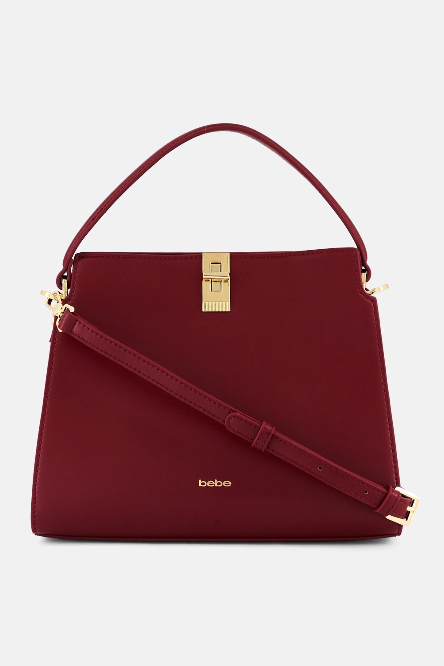Bebe Crossbody Bag 26 L x H 22 x W 8 cm, Maroon