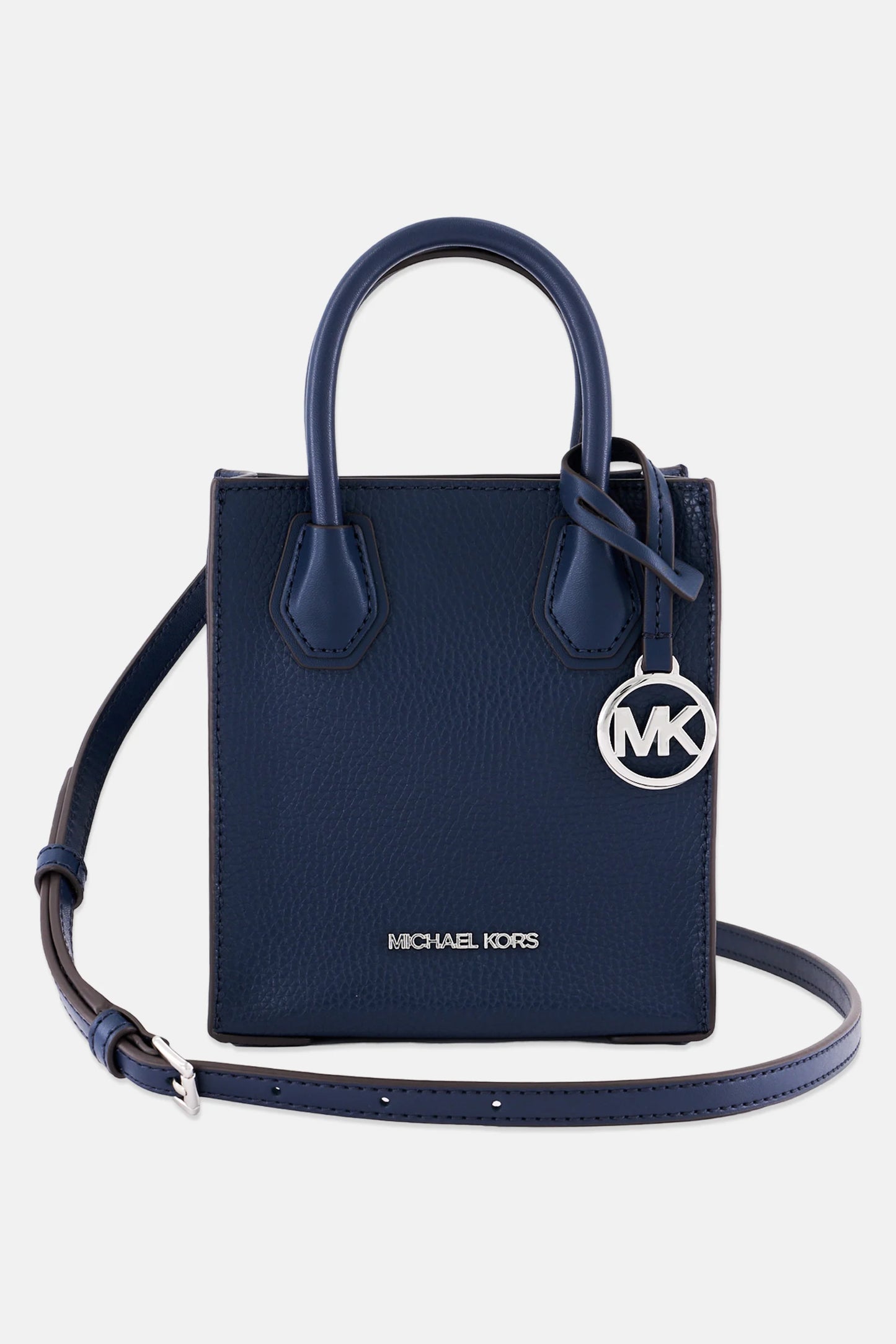 Michael Kors Women Hardware Logo Cross Body Bag 17,5 H x 15 L x 6 W cm, Navy