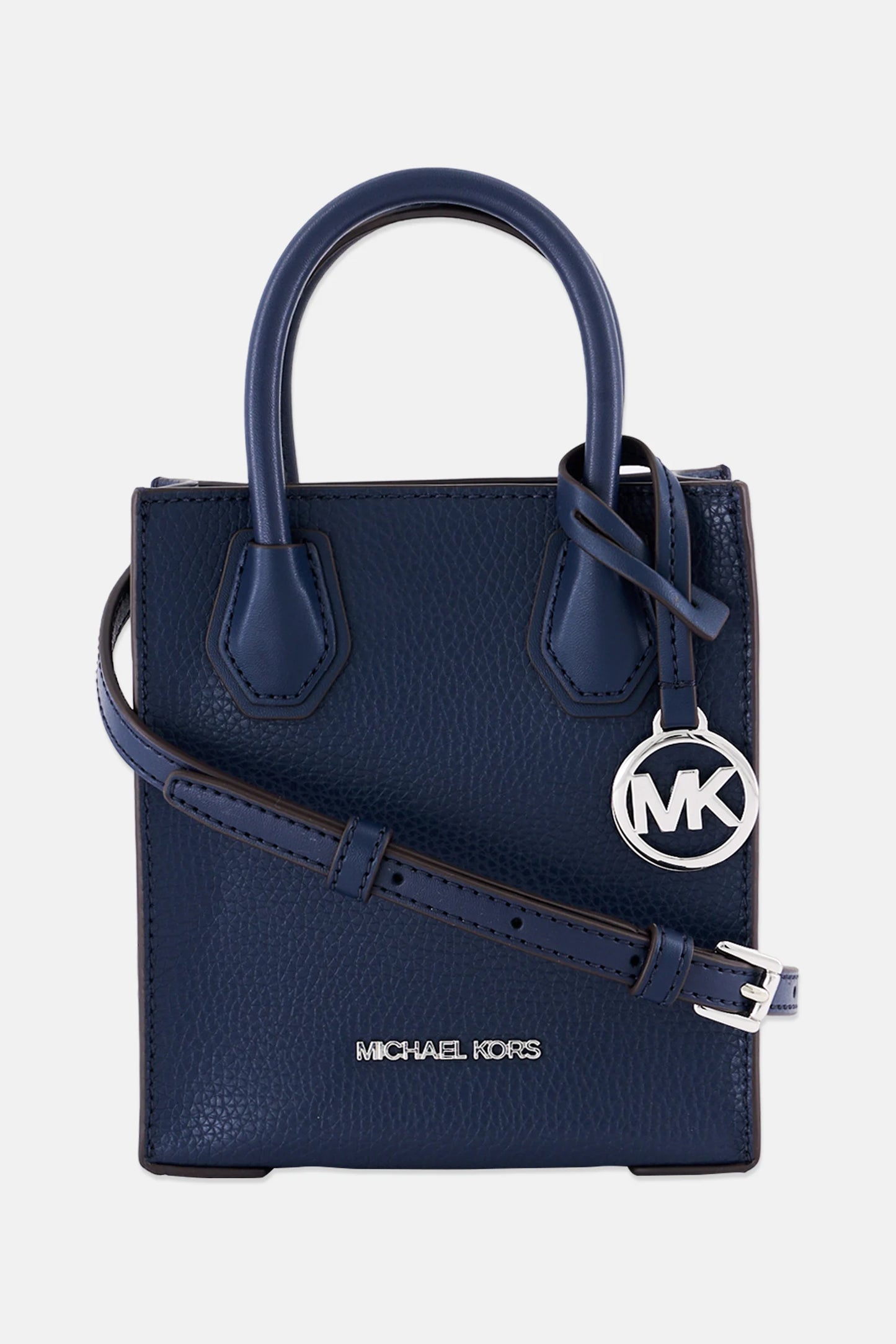 Michael Kors Women Hardware Logo Cross Body Bag 17,5 H x 15 L x 6 W cm, Navy