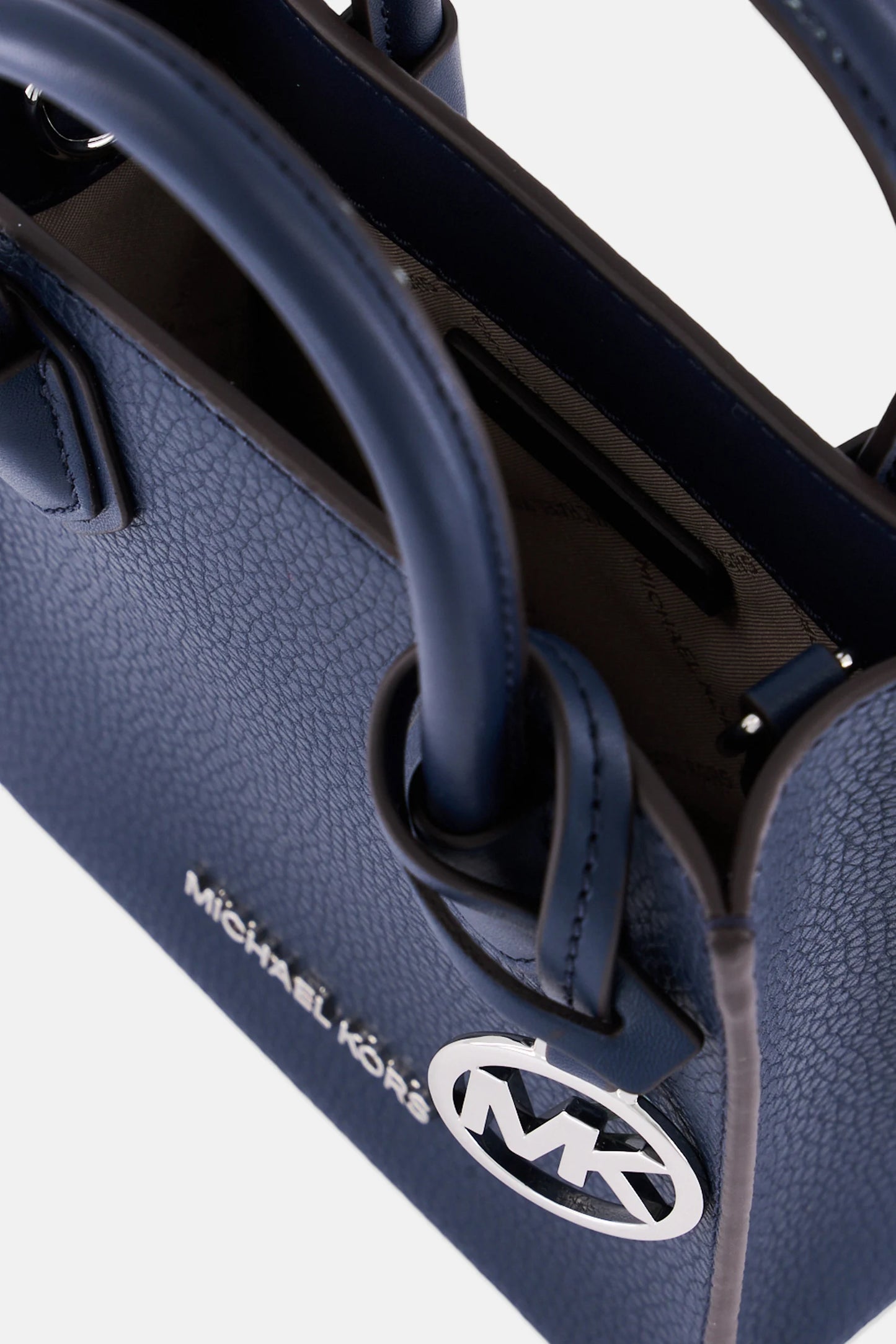 Michael Kors Women Hardware Logo Cross Body Bag 17,5 H x 15 L x 6 W cm, Navy