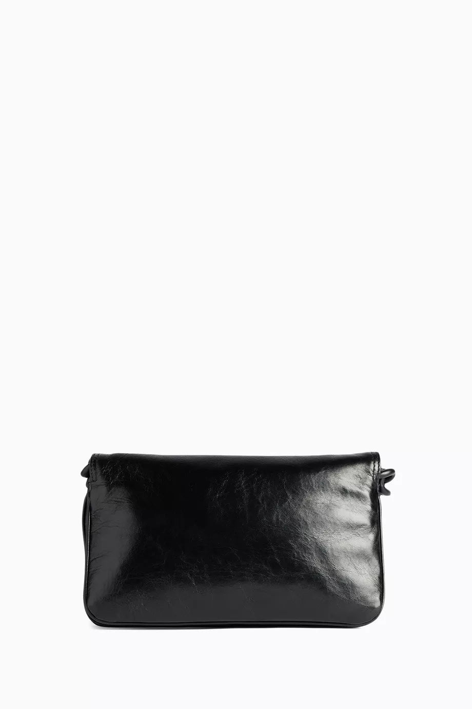 Balenciaga Smal BB Soft Flap Bag in Leather Black