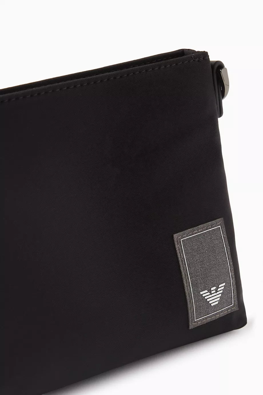 Emporio Armani Logo Travel Crossbody Bag in Nylon Men