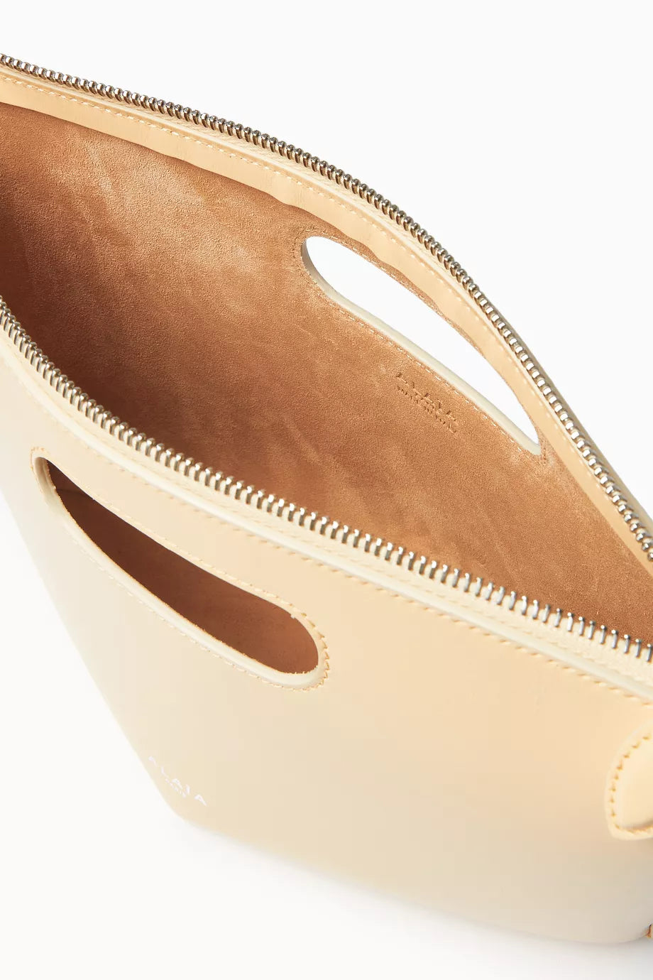 Alaïa Small Folded Zipped Tote Bag in Calfskin
