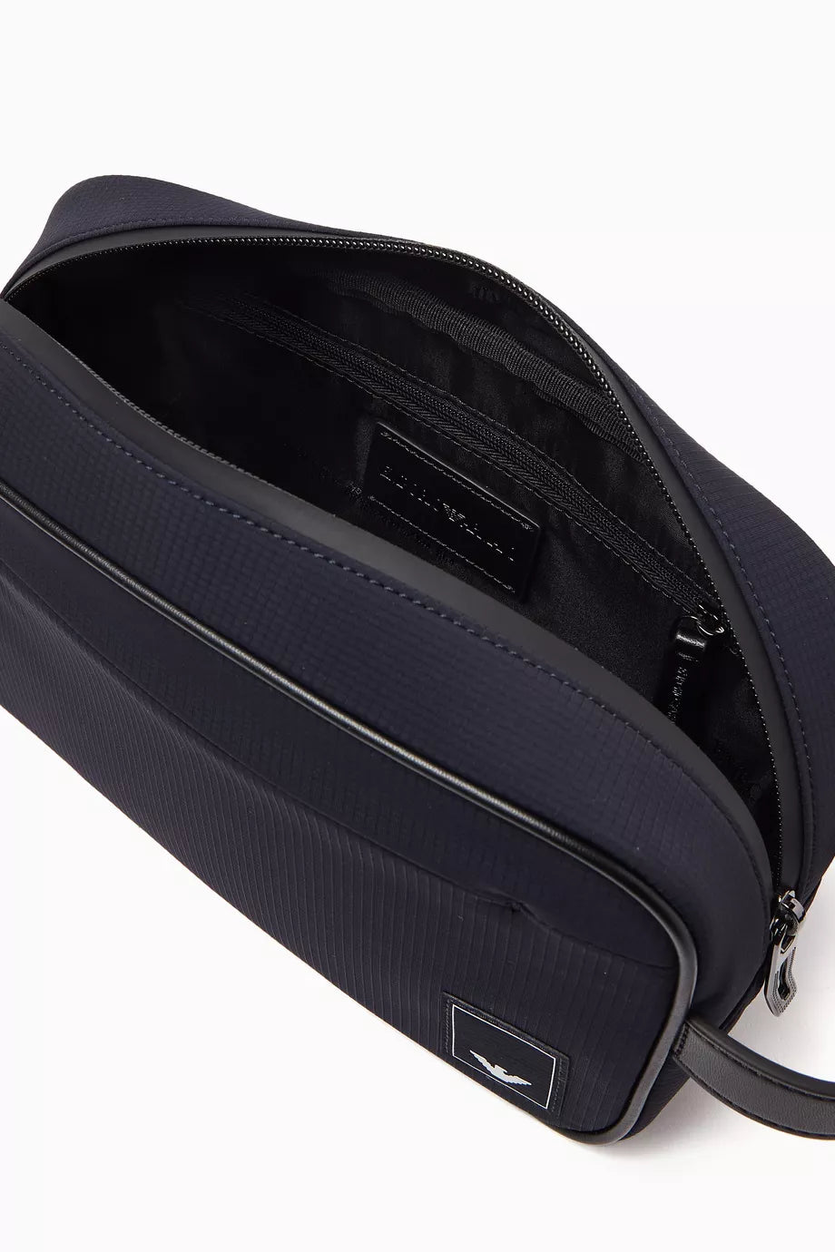 Emporio Armani Eagle Logo Wash Bag in Nylon Men