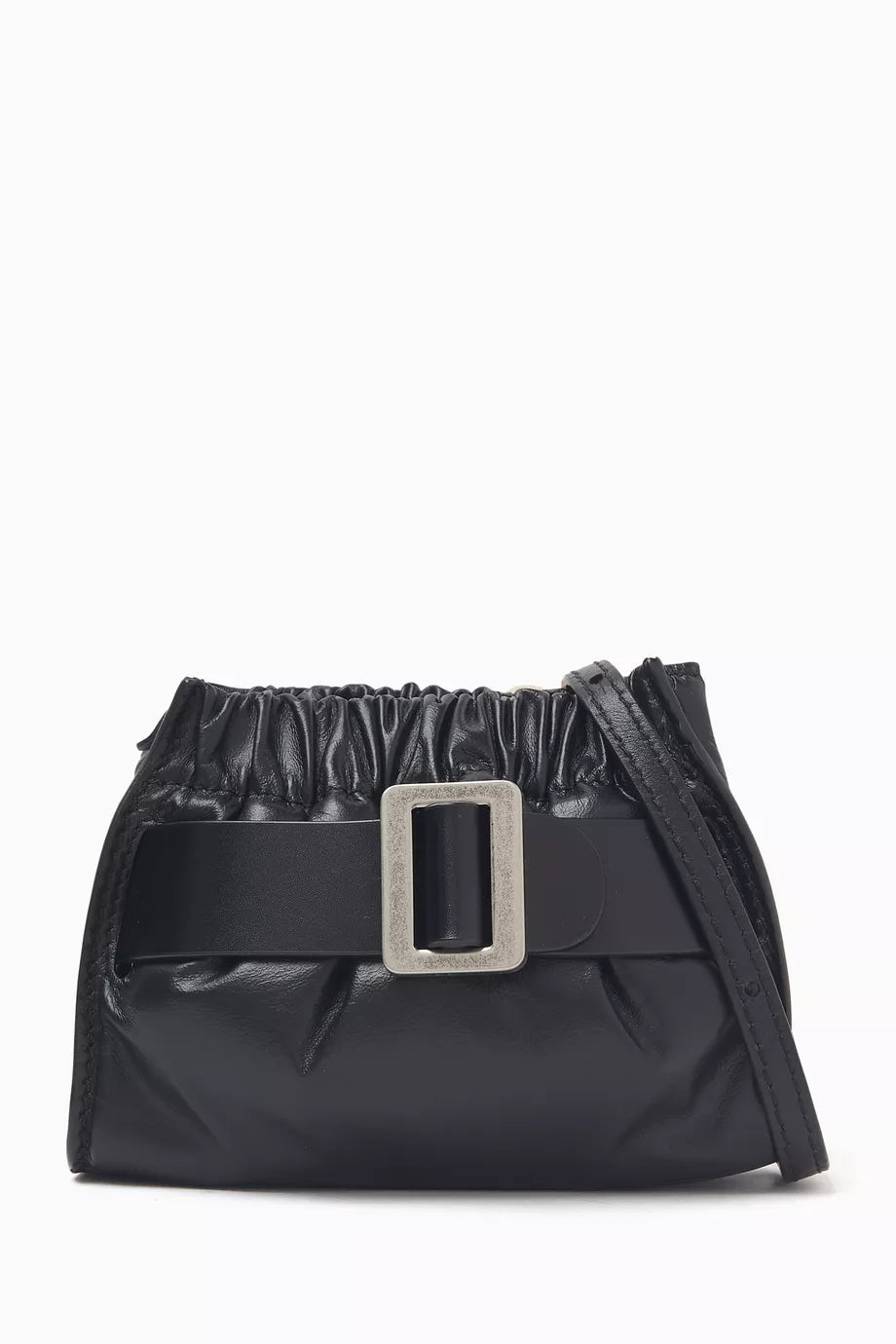 BOYY Micro Scrunchy Rebel Satchel Bag in Leather