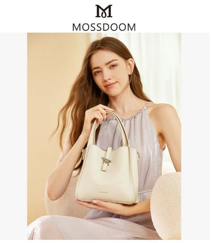 MOSSDOOM Multi-functional Large Capacity Retro Handbag