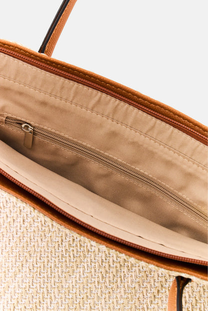 XOXO Women Brand Logo Tote Bag, Beige