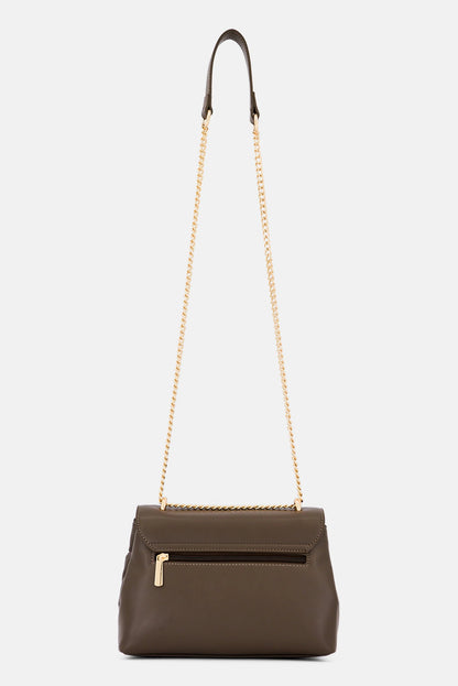 Kathy Ireland Shoulder Bag, Dark Taupe
