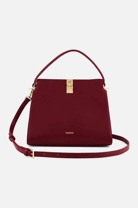 Bebe Crossbody Bag 26 L x H 22 x W 8 cm, Maroon