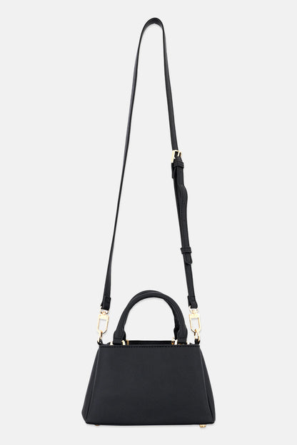 Anne Klein Cross Body Bag With Coin Pouch, Black