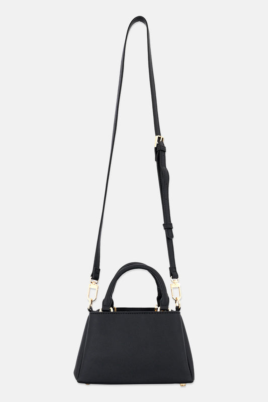 Anne Klein Cross Body Bag With Coin Pouch, Black