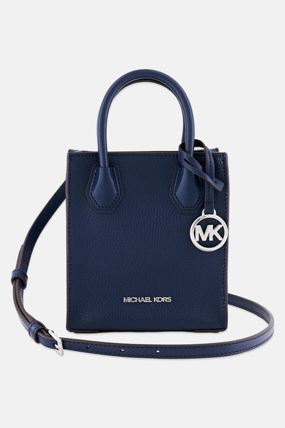 Michael Kors Women Hardware Logo Cross Body Bag 17,5 H x 15 L x 6 W cm, Navy