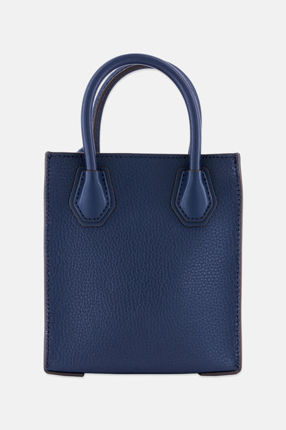 Michael Kors Women Hardware Logo Cross Body Bag 17,5 H x 15 L x 6 W cm, Navy