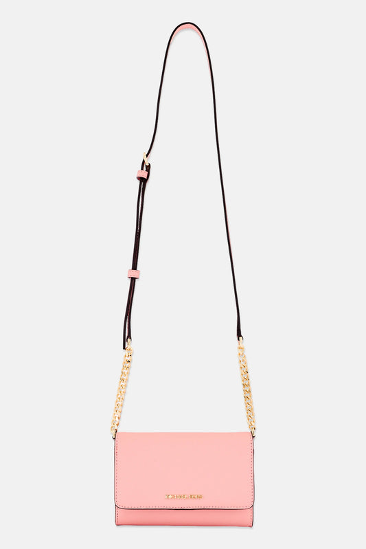 Michael Kors Women Multifunction Phone Cross Body Bag 17 L x 11,5 H x 6 W cm, Prim Rose