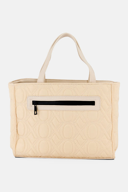 XOXO Crossbody Bag With Small Pouch, Beige
