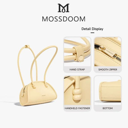MOSSDOOM Fiore Women's Bag Classic Style, Cute & Bread-shaped Bag for Women