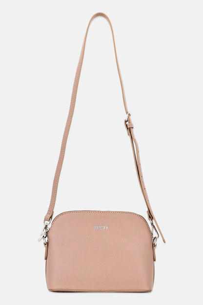 XOXO Women Brand Logo Cross Body Bag, Taupe