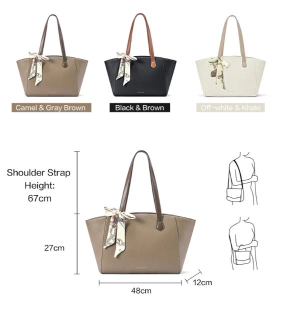 Bostanten Tote Bag, Comfortable Exquisite and Luxury Shoulder Bag