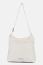 French Connection Women Hardware Logo Shoulder Bag, White
