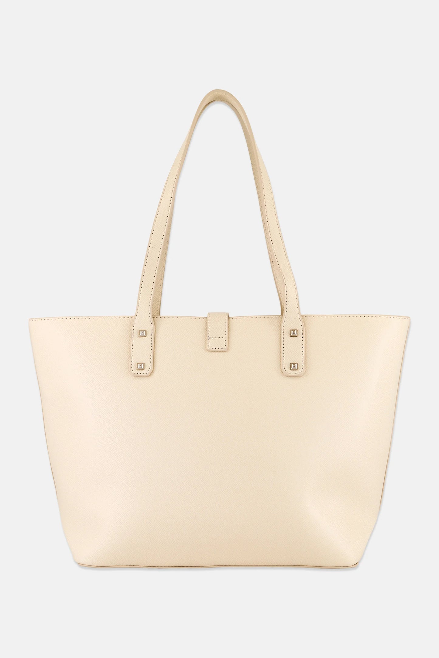 XOXO Women Brand Logo Tote Bag, Cream