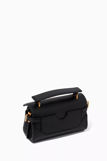 BALMAIN B-Buzz 19 Baguette Bag in Smooth Leather