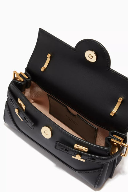 BALMAIN B-Buzz 19 Baguette Bag in Smooth Leather