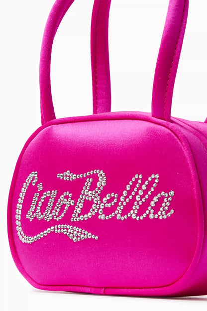 AMINA MUADDI Super Amini Ciao Bella Top-handle Bag in Satin