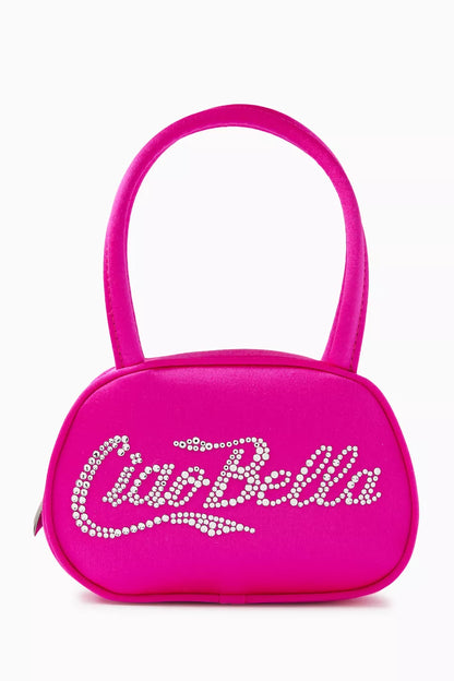 AMINA MUADDI Super Amini Ciao Bella Top-handle Bag in Satin