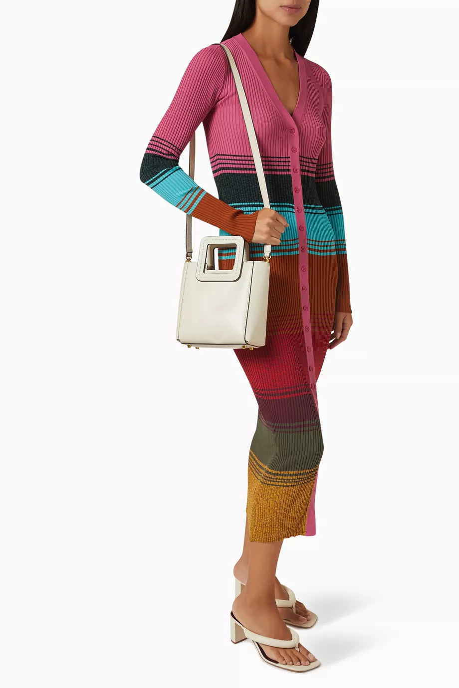 Staud  Mini Shirley Bag in Calfskin