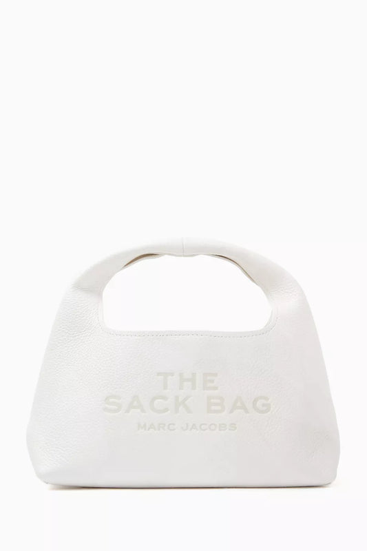 Marc Jacobs The Mini Sack Top-handle Bag in Leather White
