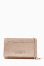 René Caovilla Aida Crystal-embellished Clutch Bag in Satin