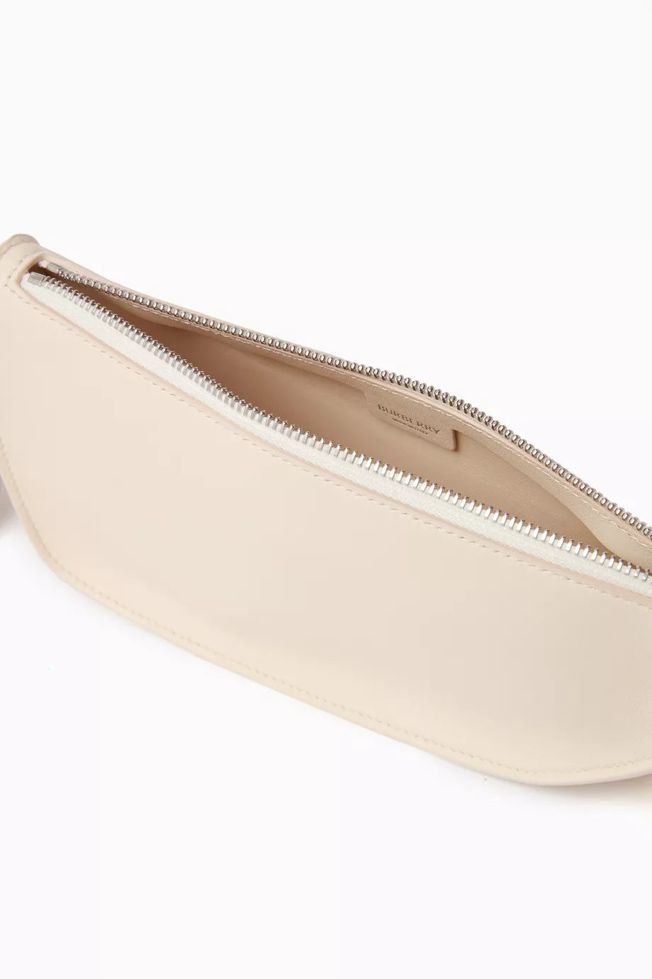 Burberry Mini Shield Sling Bag in Nappa Pearl
