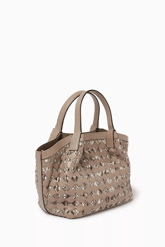 Serapian Mini Secret Bag in Mosaico Python Leather