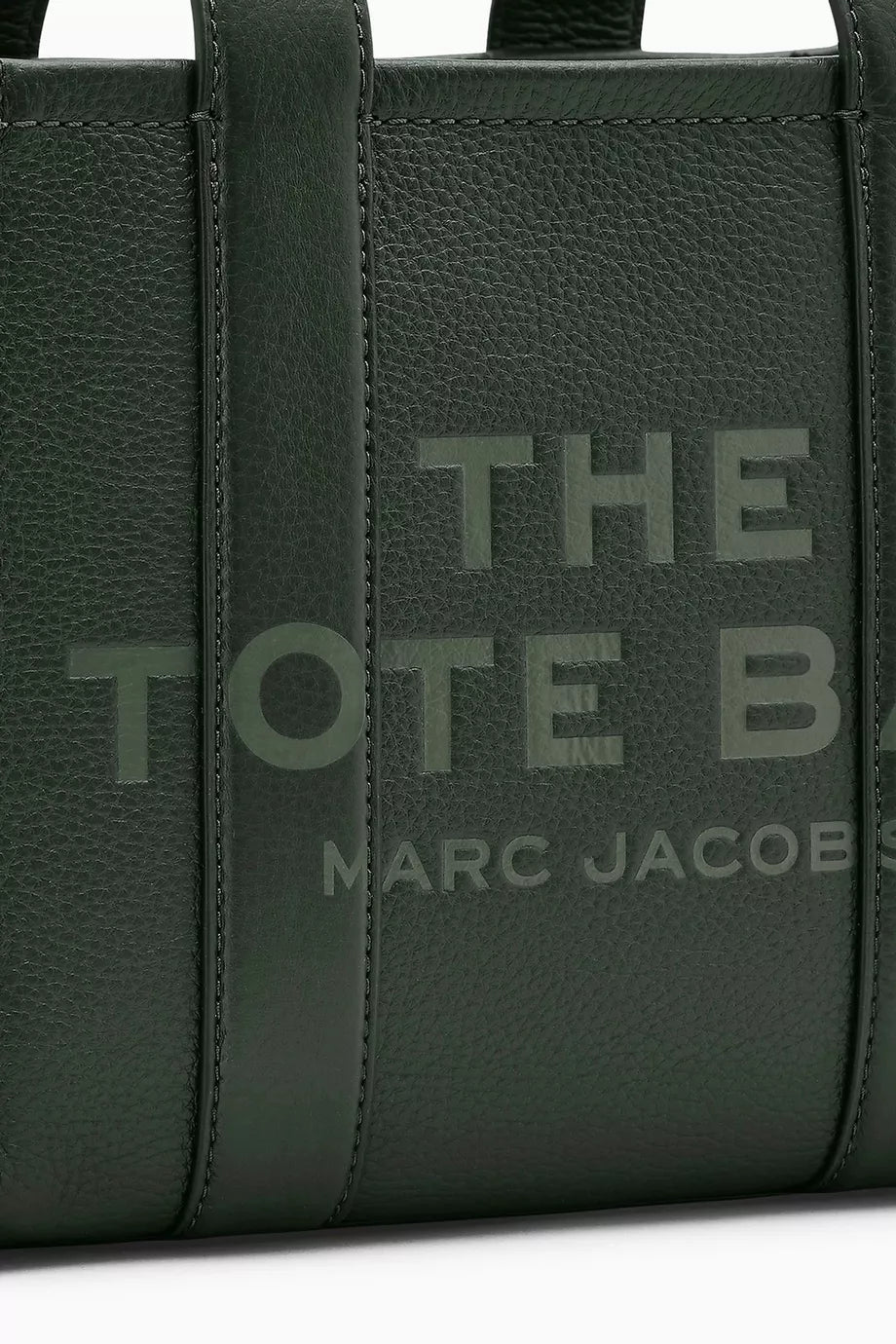 Marc Jacobs The Small Tote Bag in Leather Green