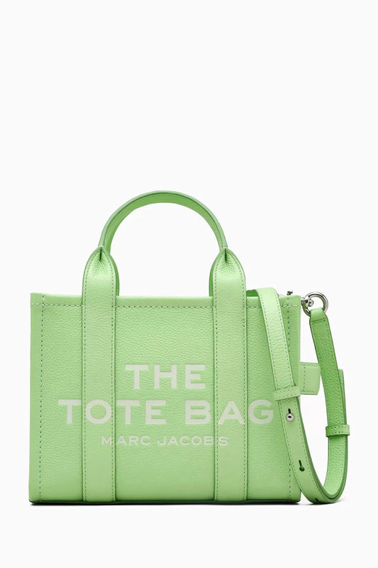 Marc Jacobs The Small Tote Bag in Leather Peppermint