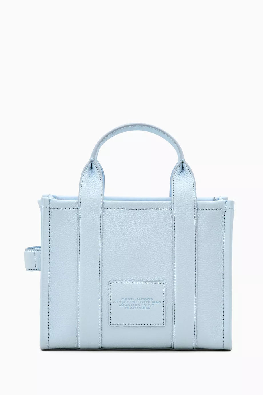 Marc Jacobs The Small Tote Bag in Leather Blue