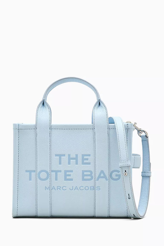 Marc Jacobs The Small Tote Bag in Leather Blue