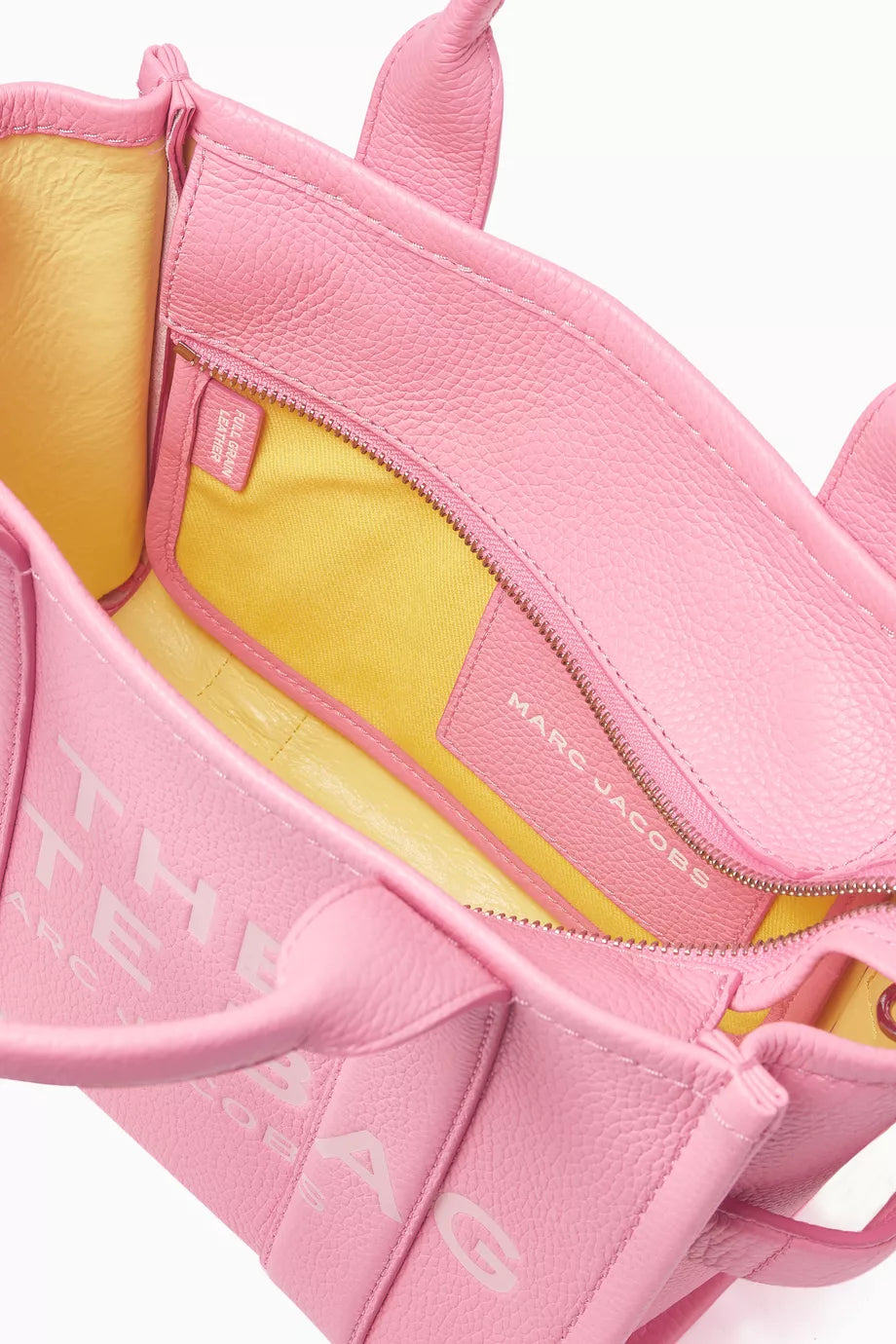Marc Jacobs The Small Tote Bag in Leather Pink Petal