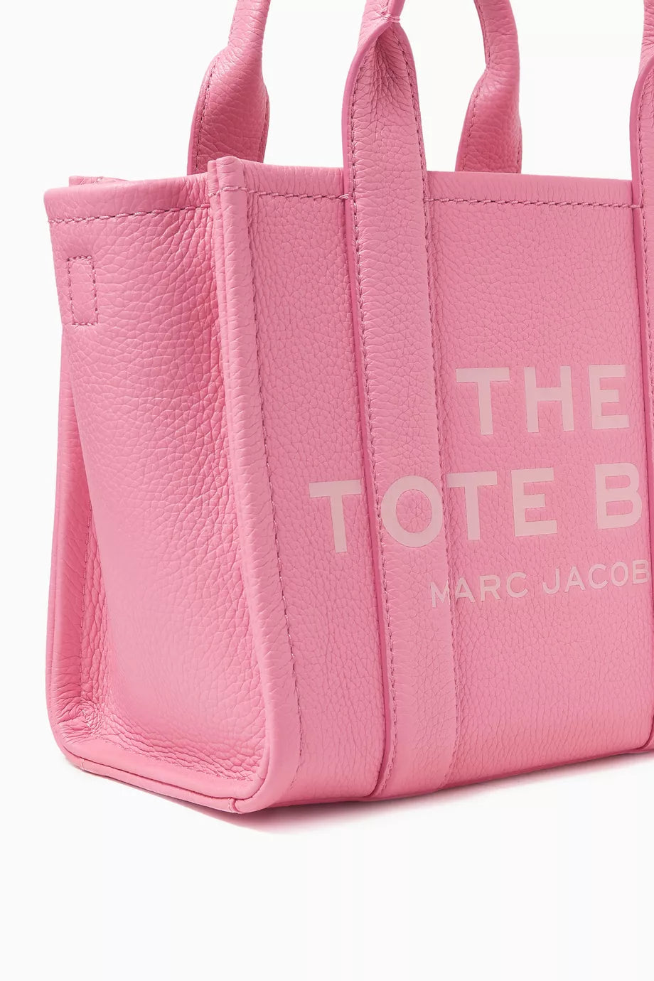 Marc Jacobs The Small Tote Bag in Leather Pink Petal