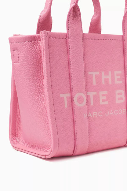 Marc Jacobs The Small Tote Bag in Leather Pink Petal