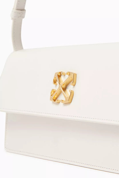 OFF-WHITE Jitney 1.0 Shoulder Bag in Leather