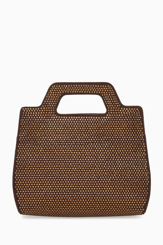 Ferragamo Mini Wanda Bag in Crystals