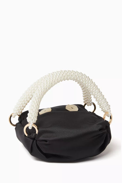 0711 Tbilisi Tiny Nino Tote Bag in Silk Satin