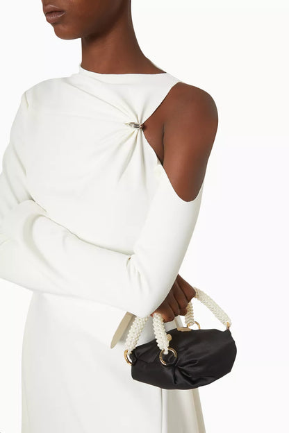 0711 Tbilisi Tiny Nino Tote Bag in Silk Satin
