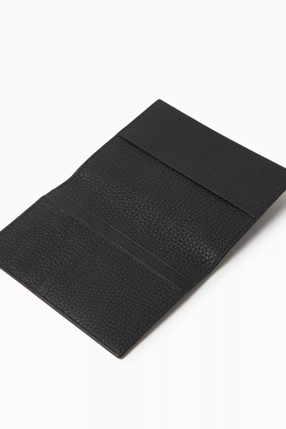 DOLCE & GABBANA Logo-embossed Passport Holder in Leather
