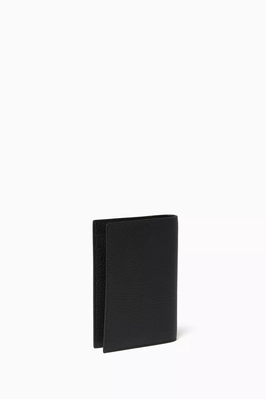 DOLCE & GABBANA Logo-embossed Passport Holder in Leather