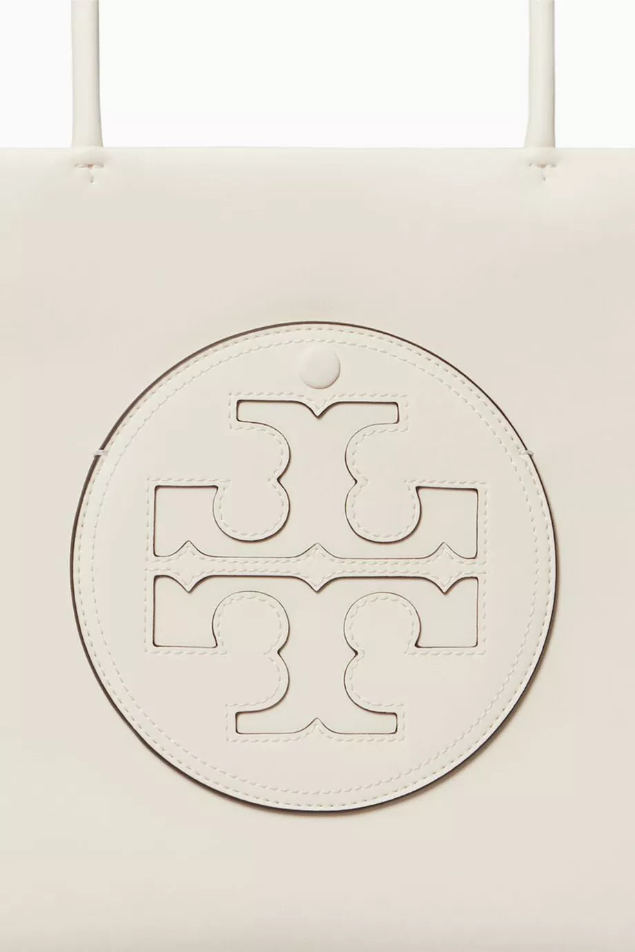 TORY BURCH Small Ella Tote Bag in BioFabbrica Bio-Tex™ White