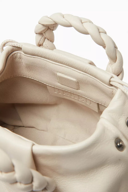 Hereu Bombon Supple Plaited-handle Bag in Shiny Lambskin