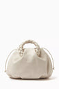 Hereu Bombon Supple Plaited-handle Bag in Shiny Lambskin