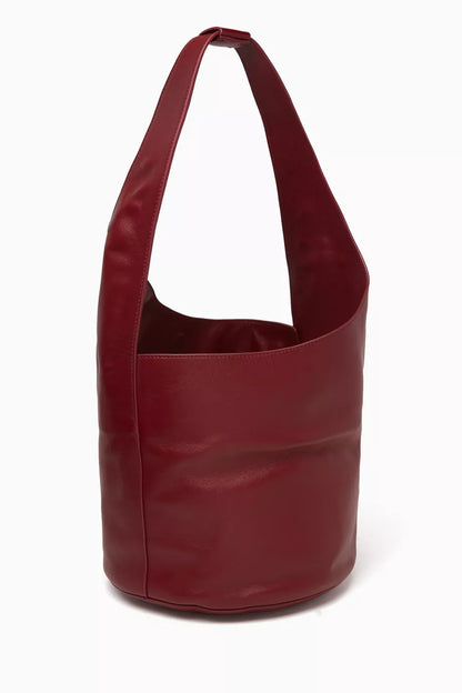 Reformation Medium Silvana Bucket Shoulder Bag in Nappa